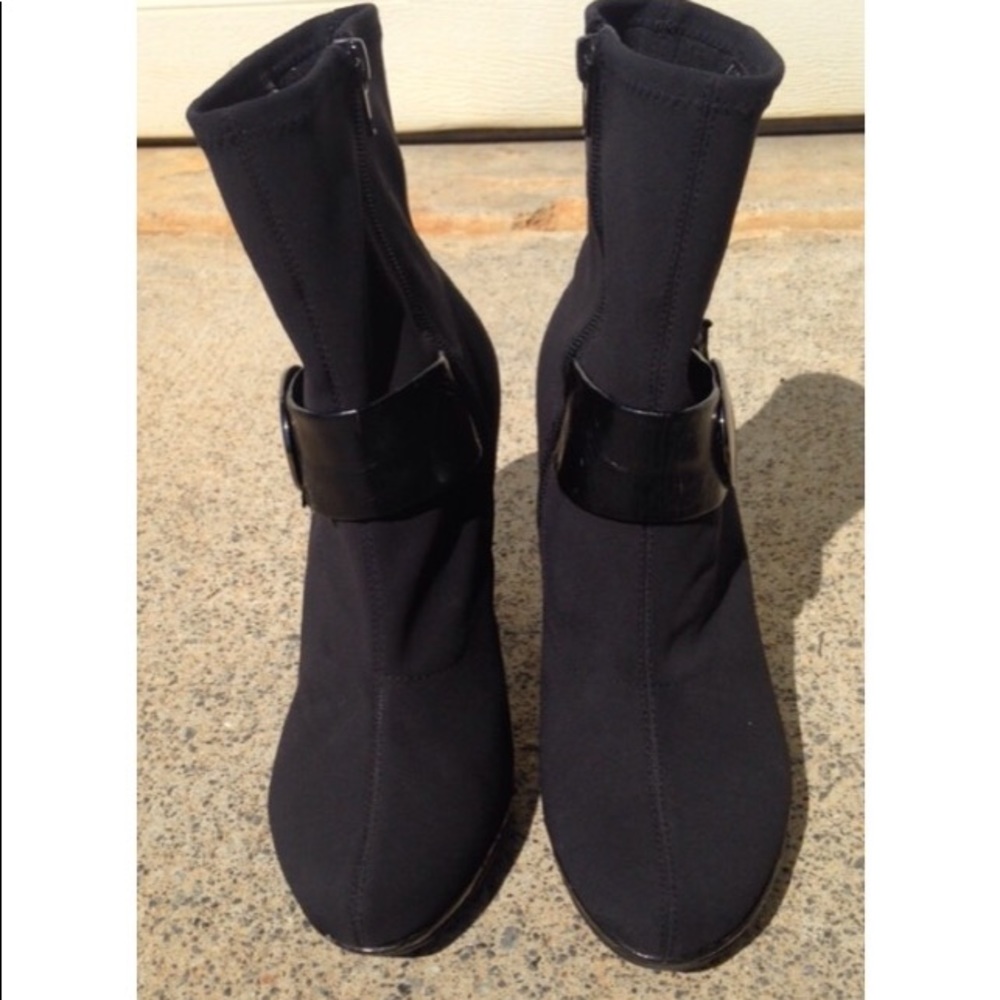 Bcb Girls Black Ankle Boots